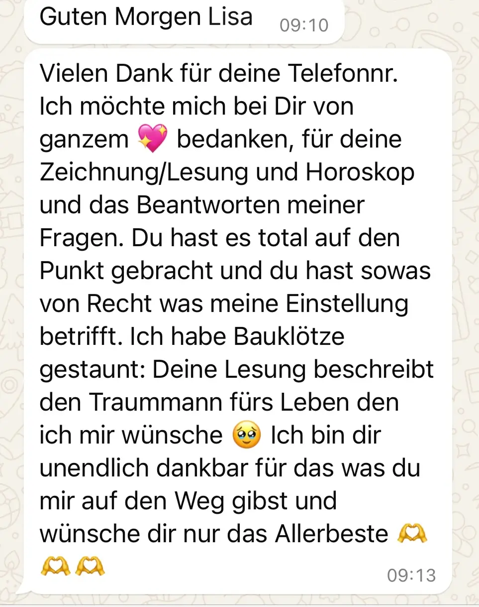 Das sagen meine Kundinnen über meine Arbeit: 1