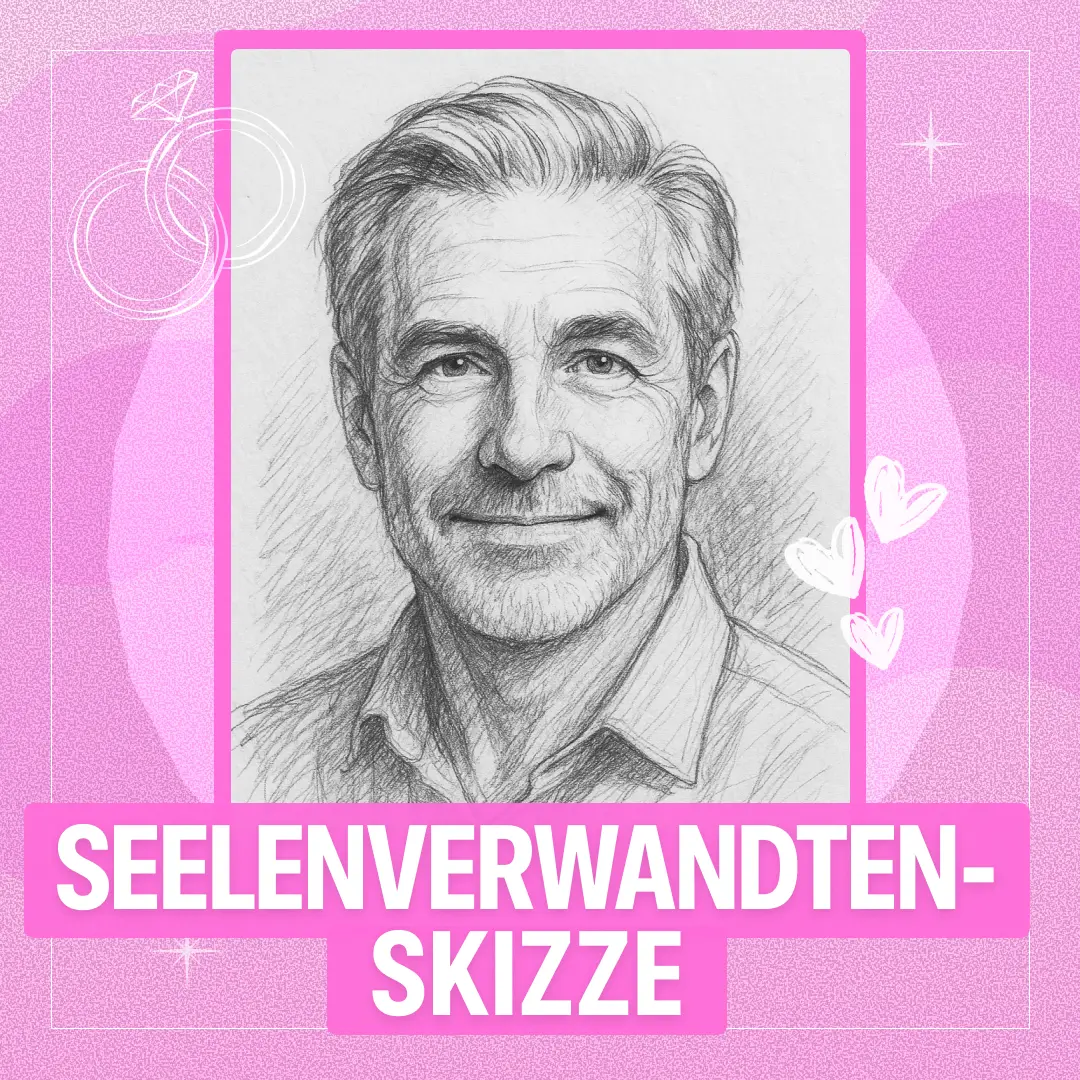 Seelenverwandten-Zeichnung